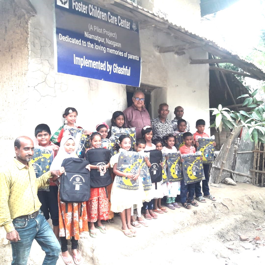 A Heartwarming Visit by Ghashful’s CEO at the Foster Children Care Centre in Niamatpur, Naogaon