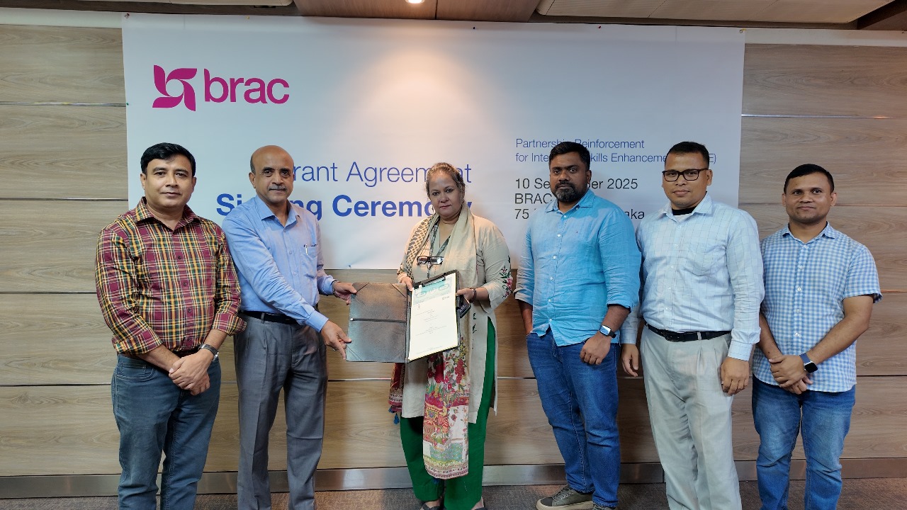 BRAC–Ghashful Partnership for PRISE project: A New Initiative for Youth Employment