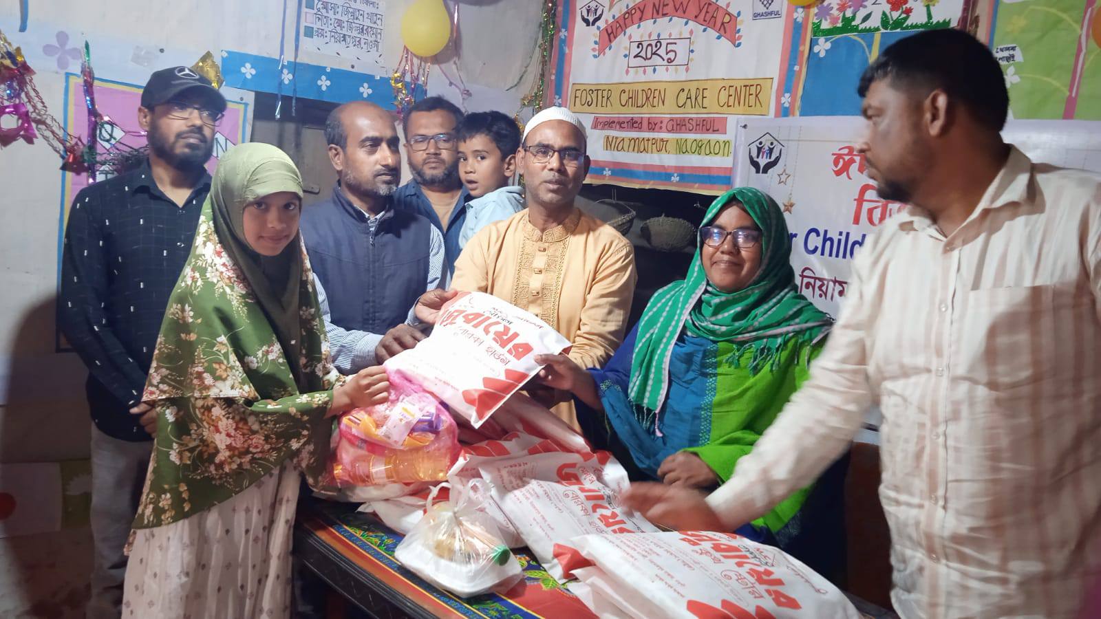 Home 20 Ghashful Foster Children Celebrate Eid with New Clothes and Joyful Moments in Niamatpur