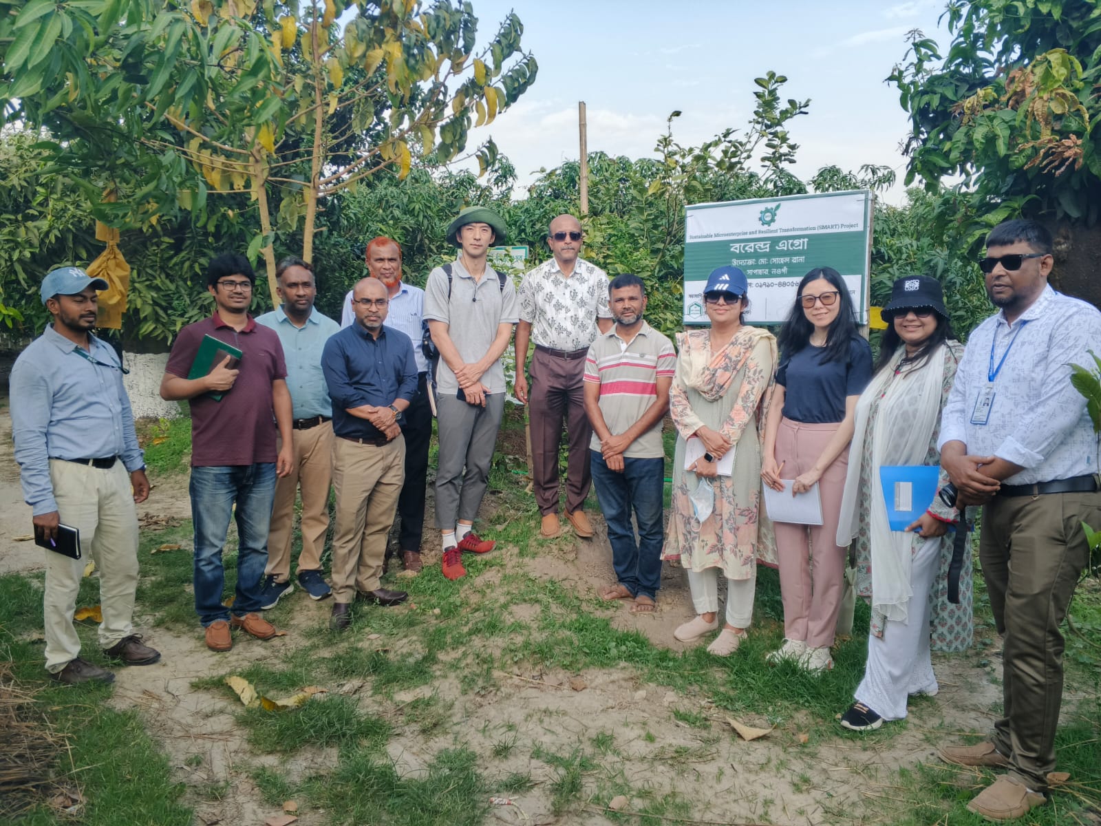 World Bank–PKSF Delegation Visits Ghashful’s SMART Project in Naogaon