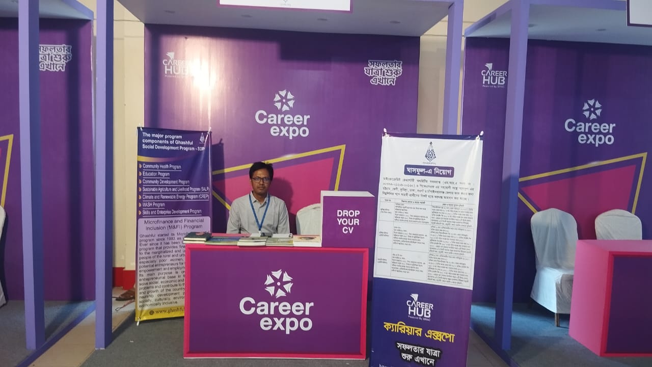 Ghashful Participates in BRAC Career Expo 2026 in Chattogram