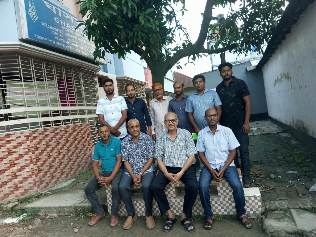 A Story of Hope and Self-Reliance from Paroil Village in the Barind Region 2 ceo visit Padoil1